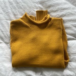 Mustard J.CREW sweater